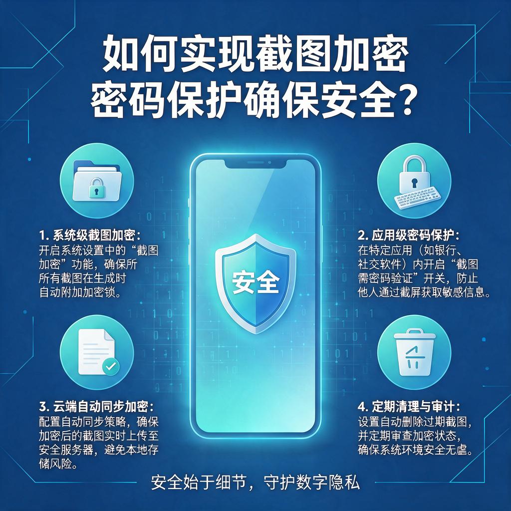 如何实现截图加密密码保护确保安全?