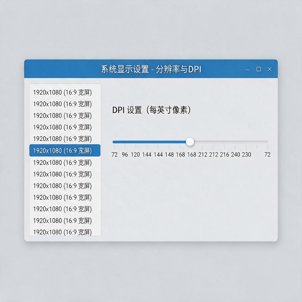 截图分辨率DPI怎么设置才合适?