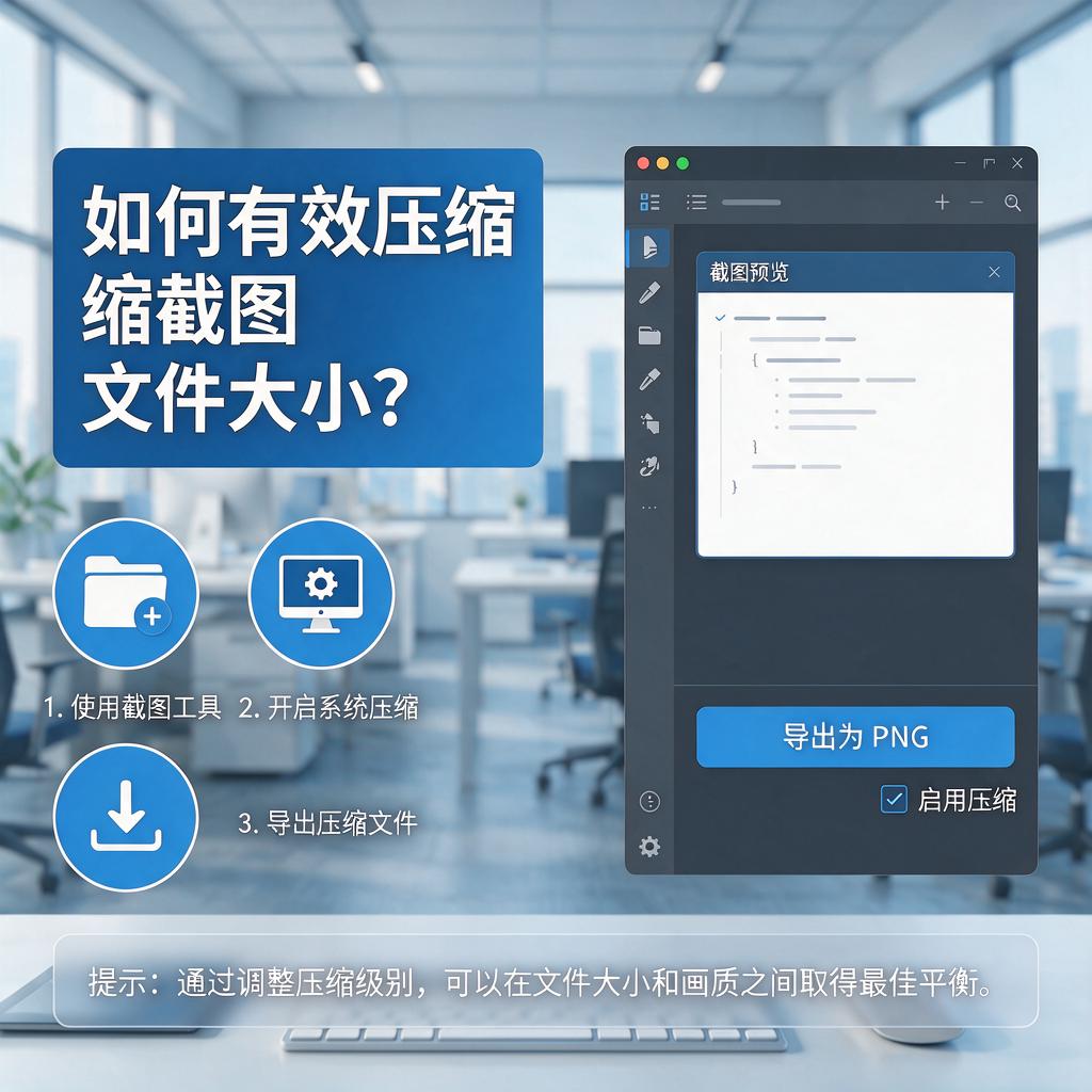 如何有效压缩截图文件大小?