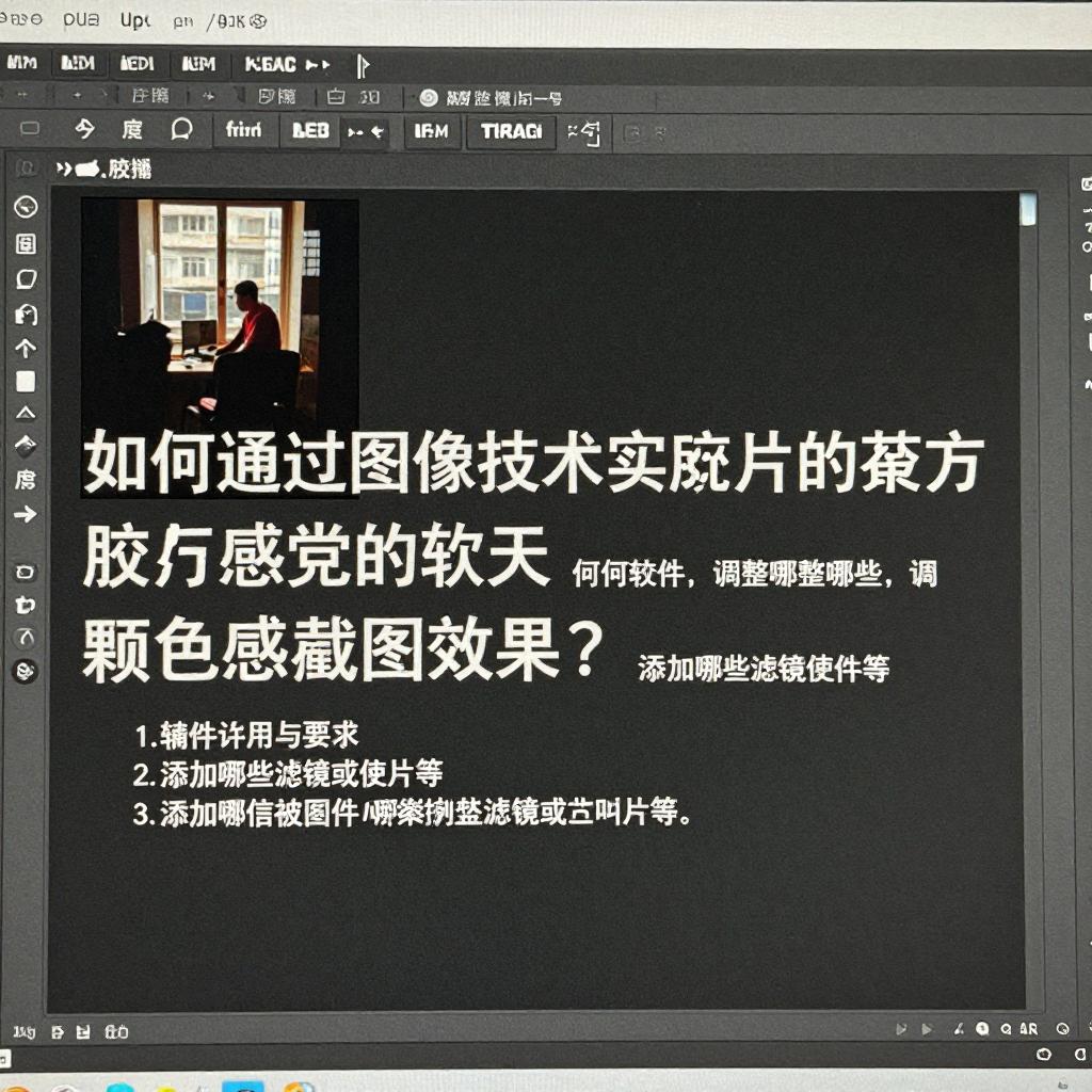 如何实现截图胶片颗粒模拟效果?
