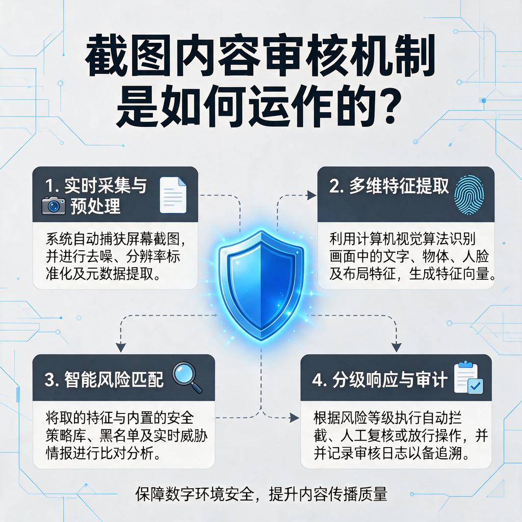 截图内容审核机制是如何运作的?