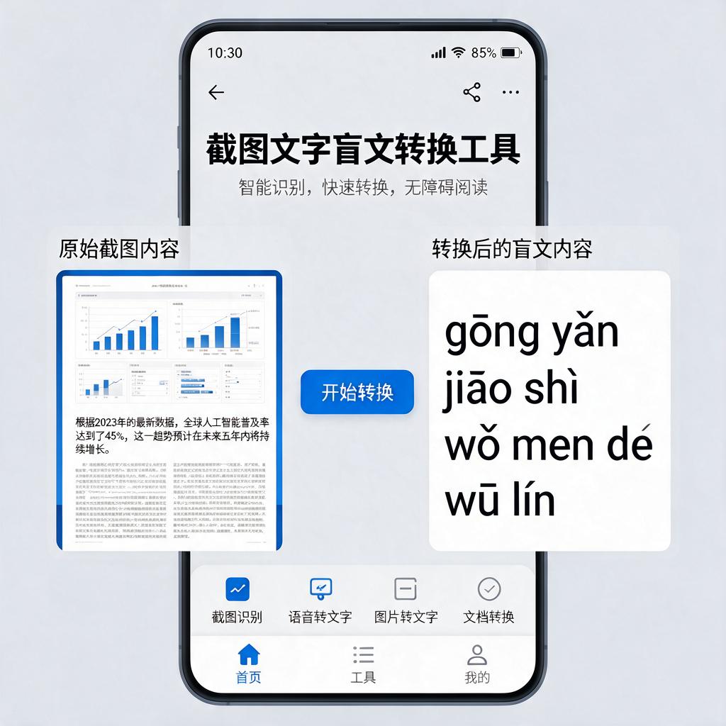 截图文字盲文转换工具怎么使用?