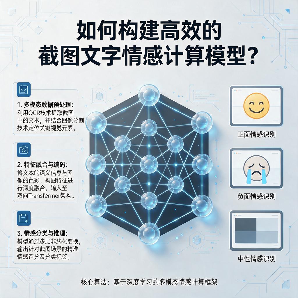 如何构建高效的截图文字情感计算模型?