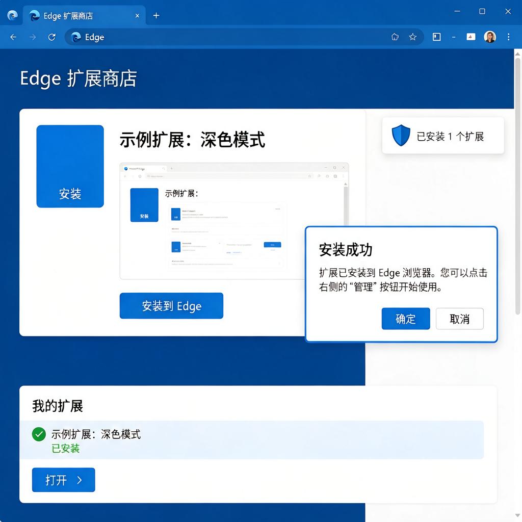 Edge浏览器截图扩展怎么安装和使用？