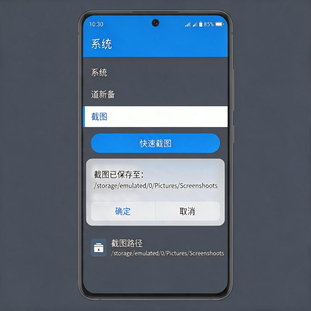 ARM架构设备如何快速截图并找到保存位置?