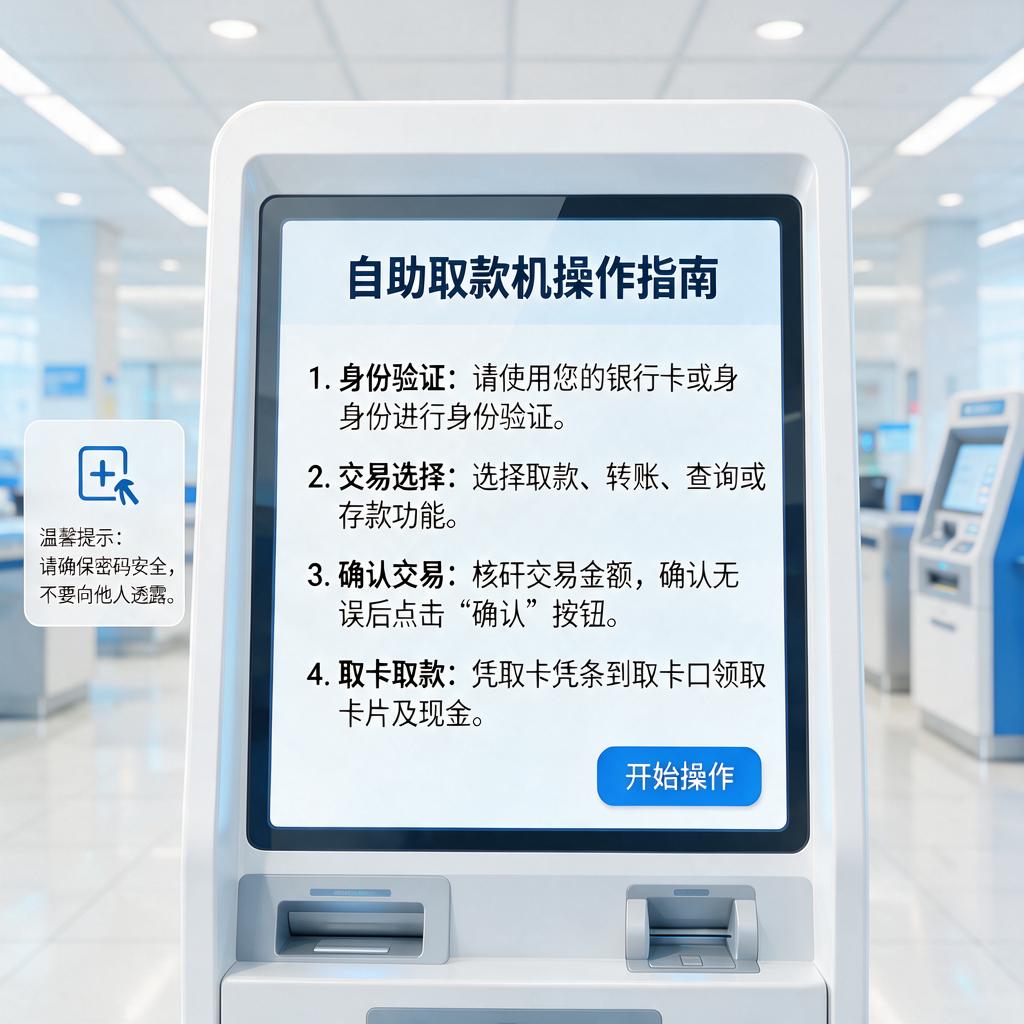 ATM自助终端截图怎么操作才正确？