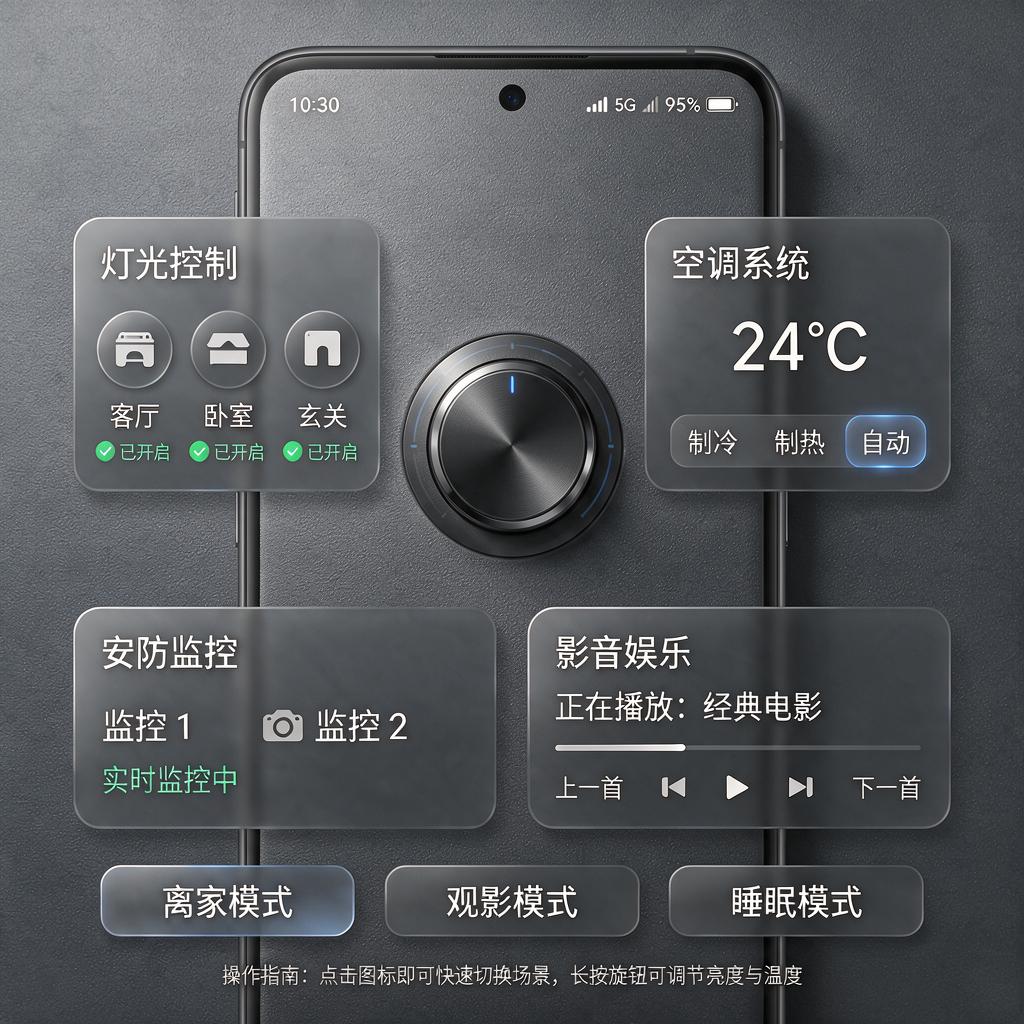 智能家居面板截图怎么操作?有哪些用途?
