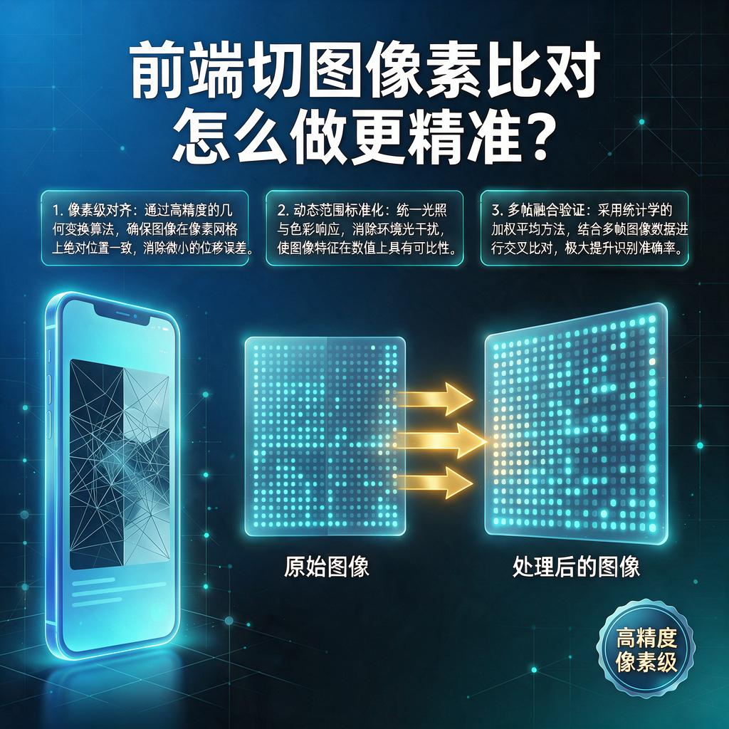 前端切图像素比对怎么做更精准?